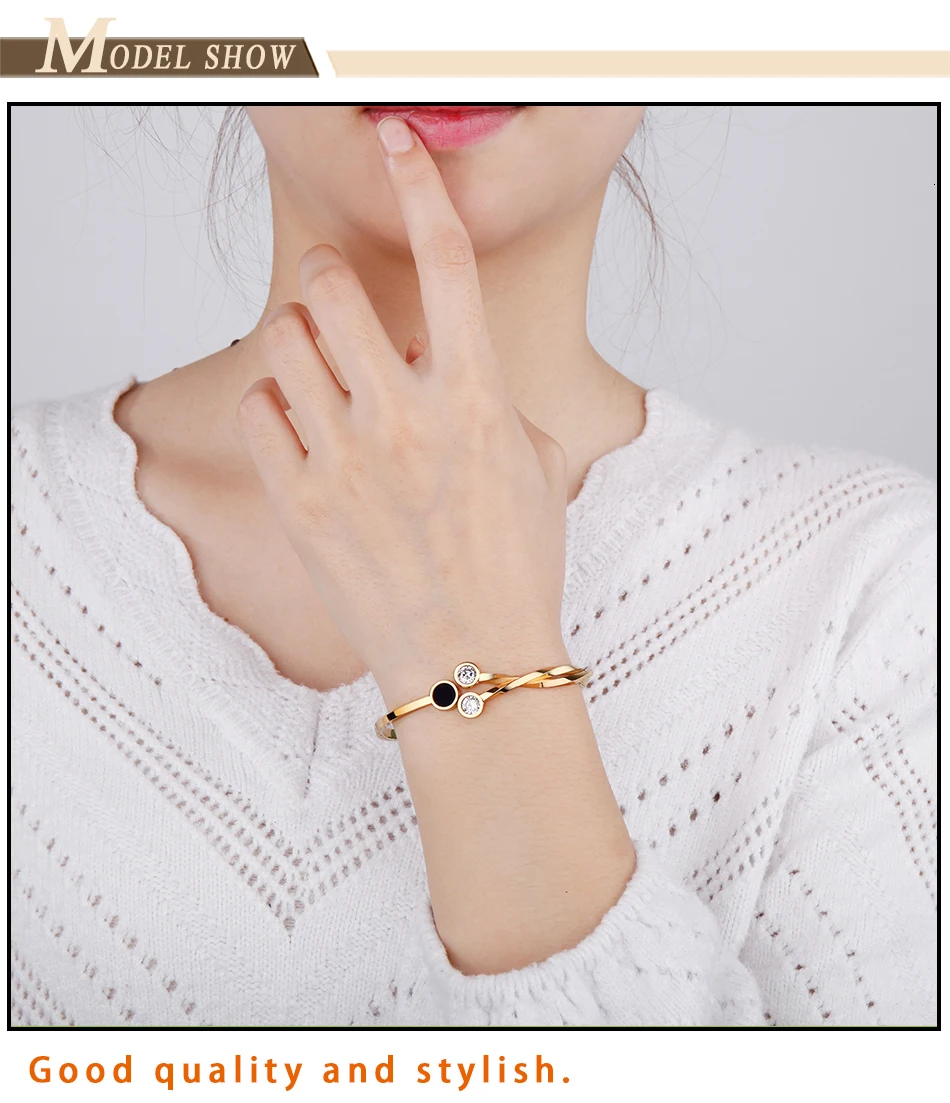 Stainless Steel Bracelets For Women (9)
