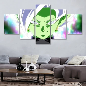 

5D DIY Diamond Wall Painting Dragon Ball Sticker Picture Full Round Drill Cross Japan Anime Green Stitch Embroidery Home Decor