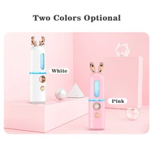 Nano Handy для лица Mister для лица увлажняющий косметический инструмент usb зарядка портативный распылитель удобный распылитель Mister устройство