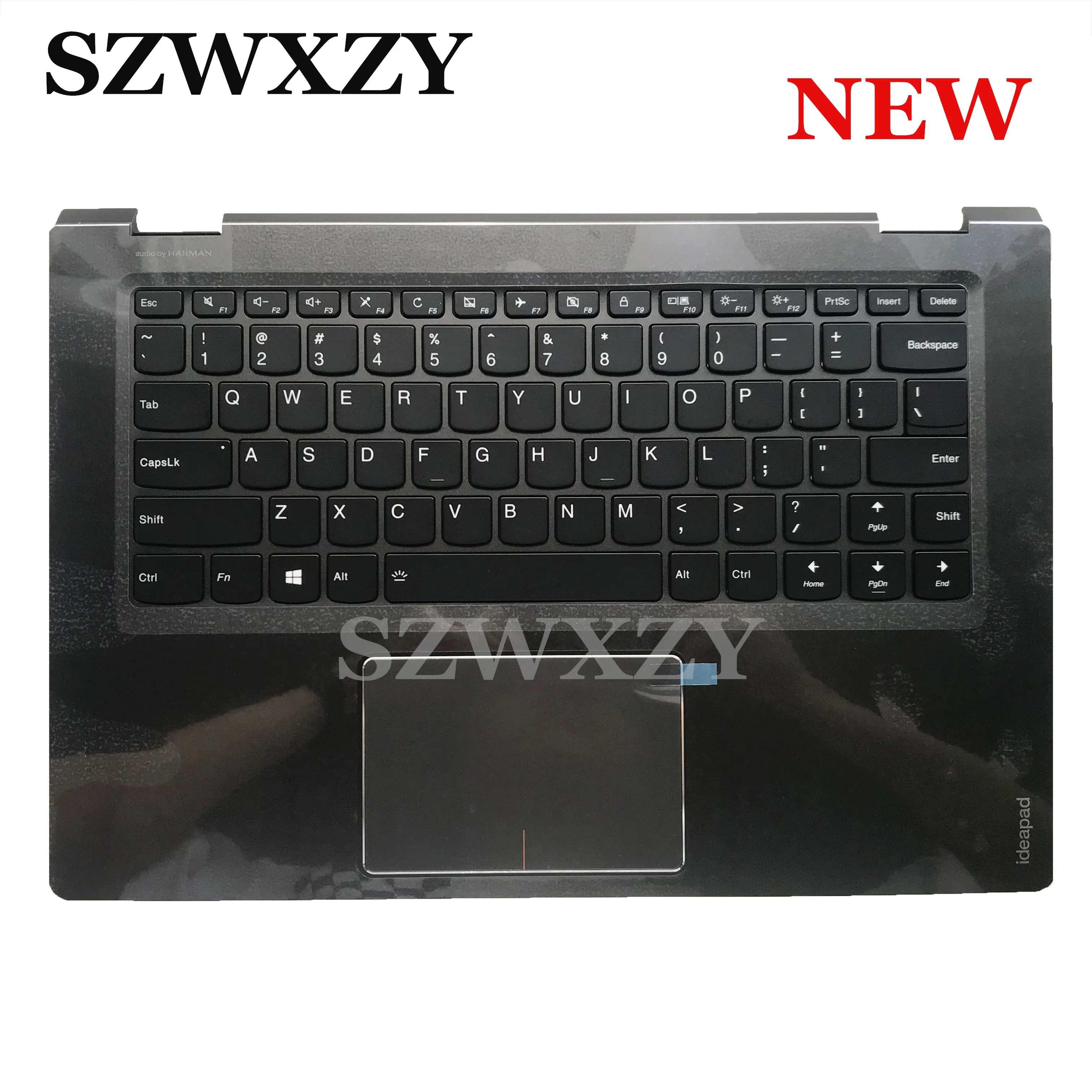 5CB0L46004 для lenovo Flex 4-1470 Flex 4-1435 Yoga 510-14IKB клавиатура Упор для рук США раскладка с тачпадом