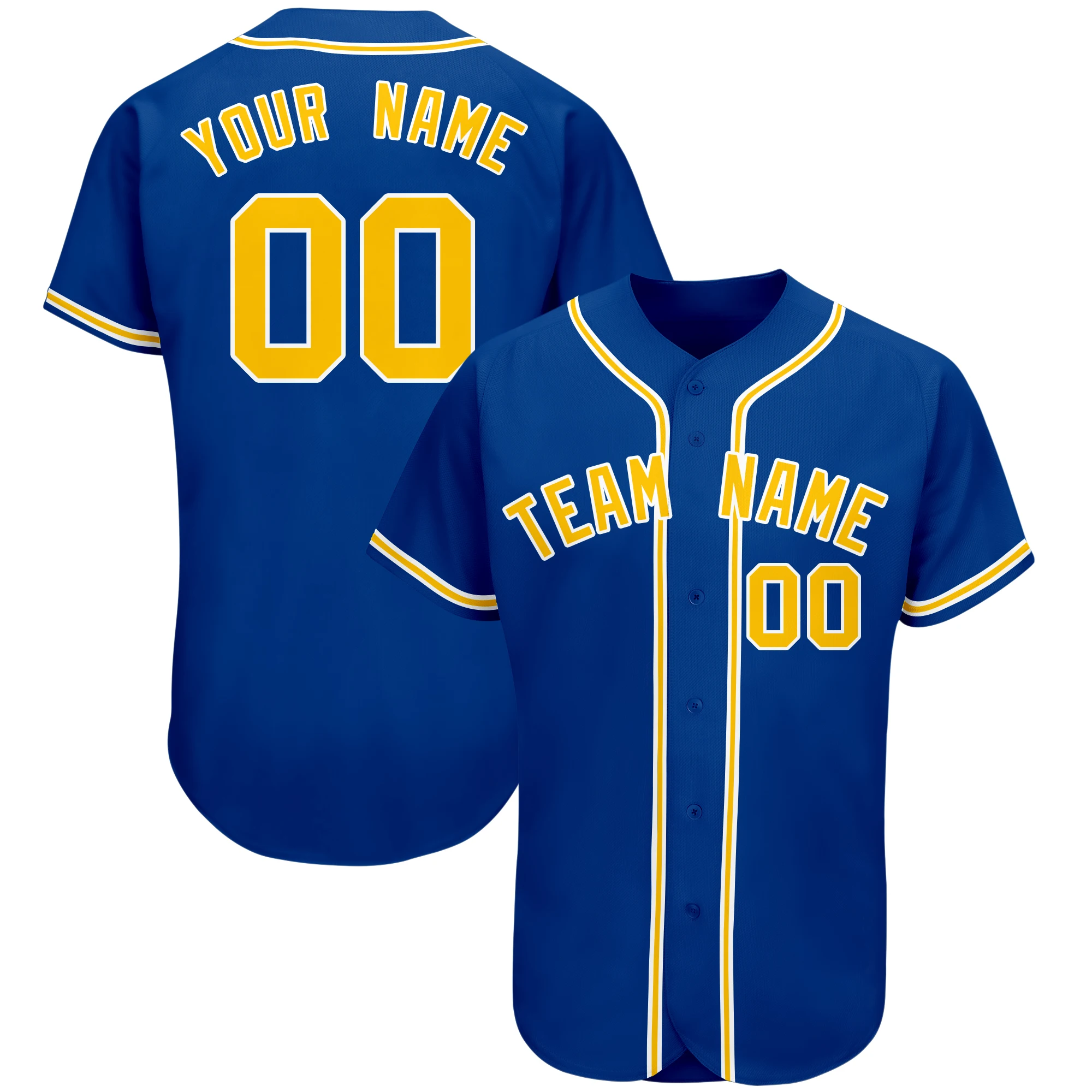 Custom Baseball Jersey Printed Your Sport Shirts Personalized Team