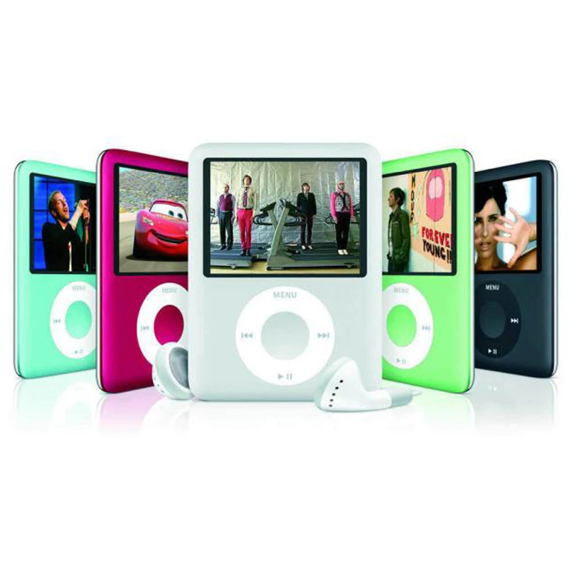 

4GB-16GB MP3 MP4 Music Player 1.8 inch LCD Screen Hifi Support E-Book Reading FM Radio Slim Metal Housing MP3 Player