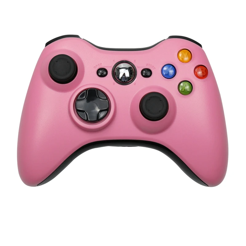 Pink Беспроводной/проводной контроллер для Xbox 360 геймпад джойстик для X box 360 Jogos пульта Win7/8/10 шт. игровой джойстик - Цвет: Pink