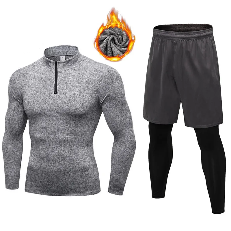 light grey with grey leggings
