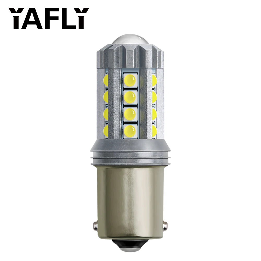 

YAFLY high bright 1156 BA15S P21W S25 Reversing Light Car Led Tail lamp Automobile Brake Lamp Bulbs Turn Signal Light 12V - 24V