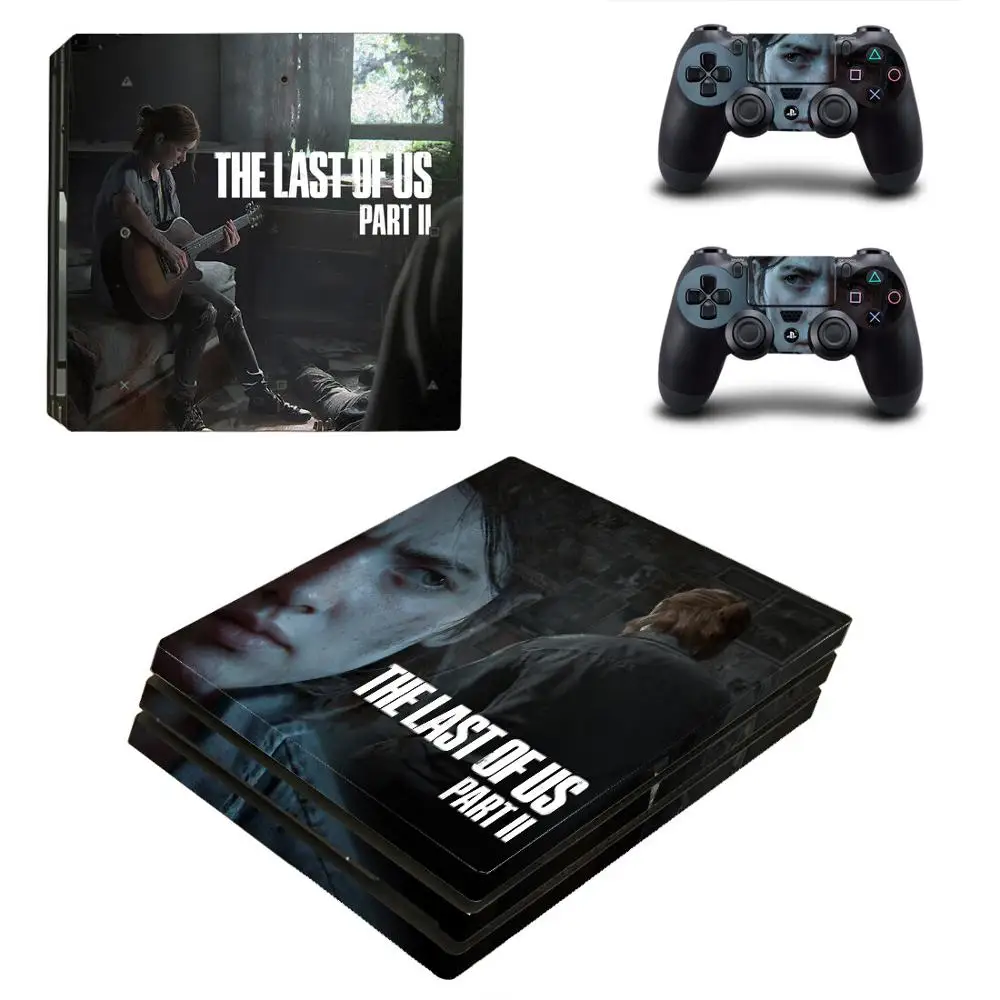 Последний из нас: Часть II PS4 Pro sticker s PS 4 Play station 4 Pro Виниловая наклейка для консоли и контроллера playstation 4 Pro