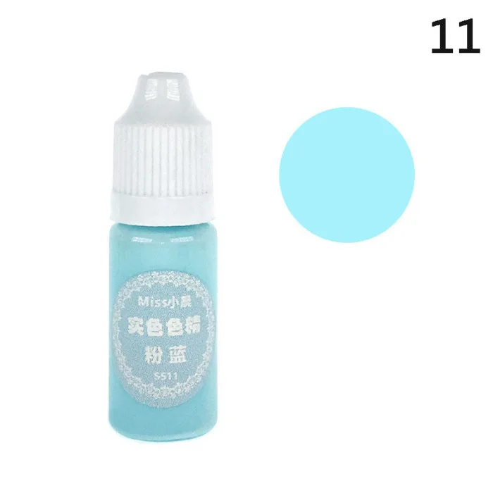 UV Resin Glue Pigment Color Liquid Dye Quick Drying For DIY Jewelry Making Crafts SEP99