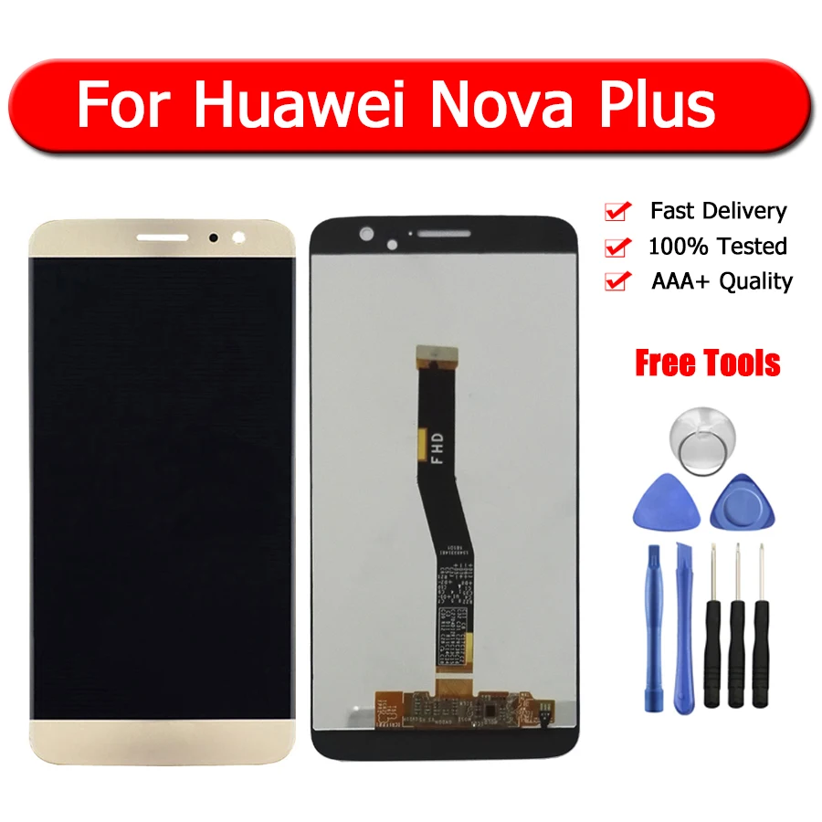 

5.5" For Huawei Nova Plus MLA-L01 L11 L02 LCD Display Touch Screen Digitizer Assembly With Frame Huawei For Nova Plus Display