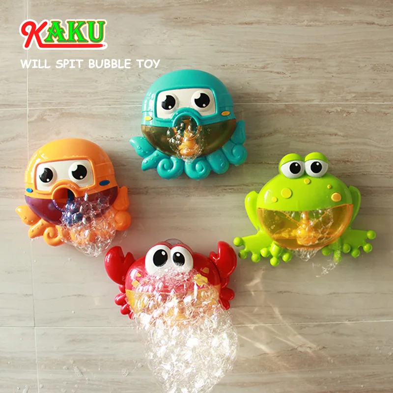

Bubble Machine Toys For Children Baby Toys Bath Toys For Toddlers Crab Frog Octopus Whale Spit Bubble Toy Kids Outdoor Toys Gift