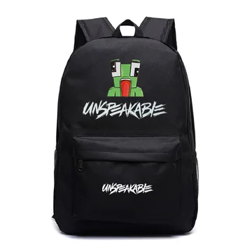

Funny Cute Unspeakable Printed Students Universal Backpack Casual Fashion Cartoon Waterproof Travel Backpack Schoolbags