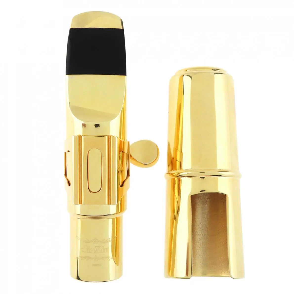 

Alto bE/bB Saxophone Mouthpiece Goldplated Copper Brass Sax Mouth Size 6C 7C for Classical Jazz Music Saxophone Mouthpiece hot