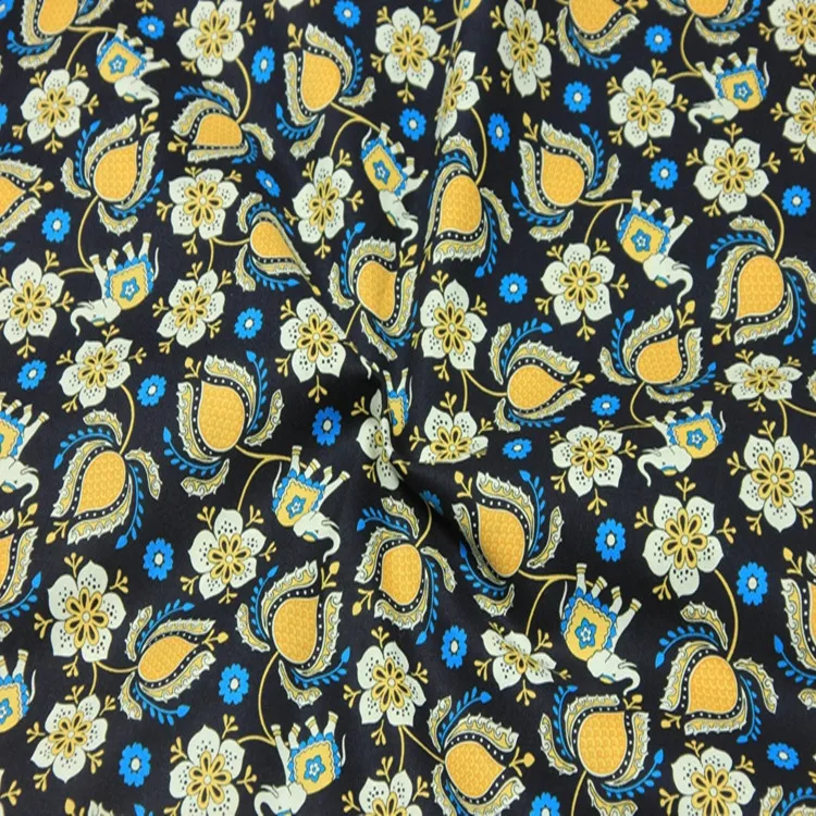 140 см ширина, маленькие цветы, черная хлопковая ткань для девочек, Комплект постельного белья, домашний портьер, наволочка, Sewing-BK797