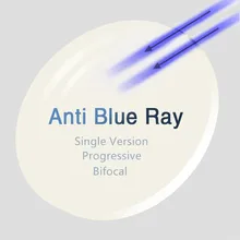 1,56 1,61 1,67(-10+ 10) анти синий свет рецептурная оптика очки линзы миопия, Гиперметропия прогрессивные очки CR-39 смола объектив
