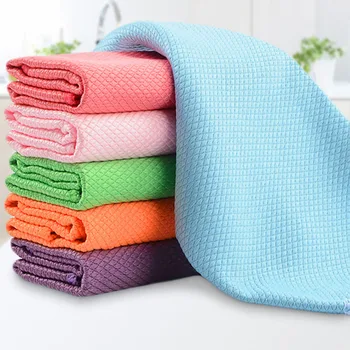 

Dish Rags Cloths Kitchen Washcloths Microfiber Glass Cleaning Cloths Lint Free Streak Free Quickly Easily Clean Windows Mirrors