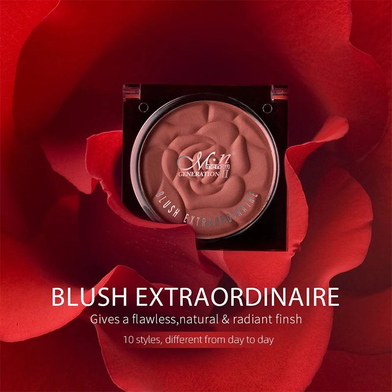 MENOW Ten Color Petals Single Blush Natural Lasting Concealer Matte Pearlescent B705