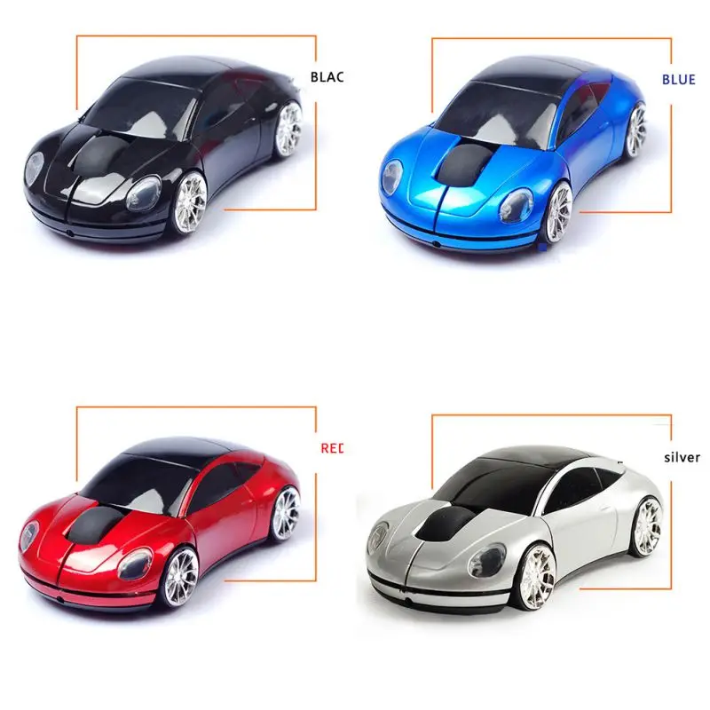 Новинка 2,4 ГГц Беспроводная Спортивная Автомобильная мышь с 1600 dpi для компьютера 2,4 ГГц Автомобильная беспроводная мышь для ноутбука планшета cmputer Gaming