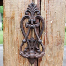 

American Style Country Knocker Antique Window Decoration Home Door Handle DIY Garden Cast Iron