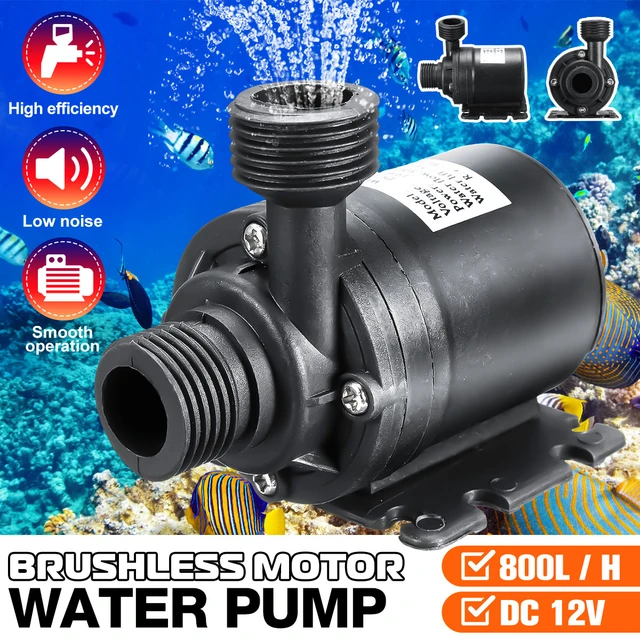 Pompe à eau 12V ZYW680 800L/H 5M