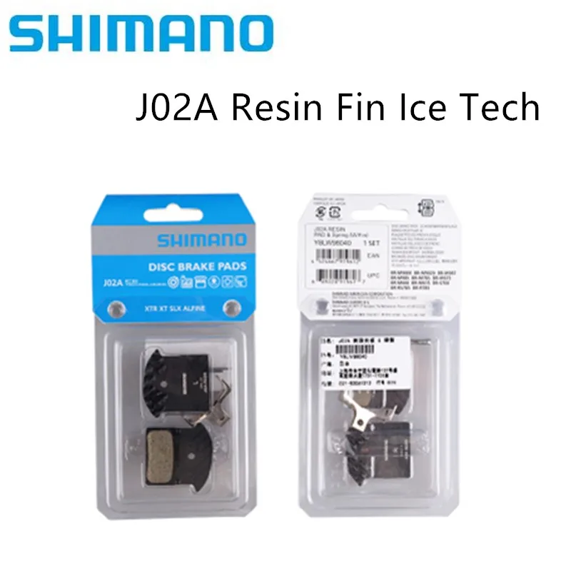 Shimano J02A смолы плавник лед TECH J04C металлический ICE колодки дискового тормоза для M6000