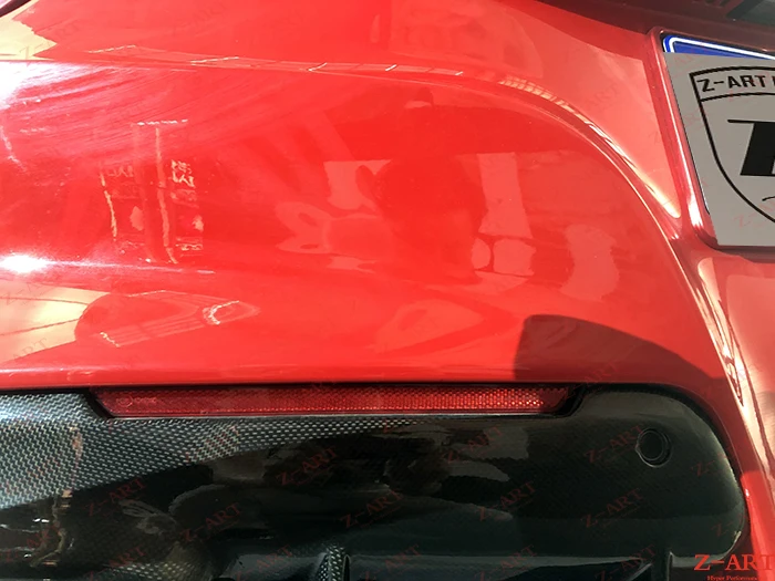 Z-ART для Ferrari F12 Berlinetta, задний диффузор из углеродного волокна, задний подбородок из углеродного волокна для Ferrari F12, задний губ из углеродного волокна