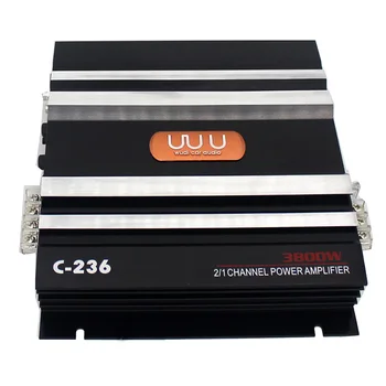

2 Channel Stereo Subwoofer Vehicle Low Noise Sound Replacement Automobiles Audio Bass Electronics High Power Music Car Amplifier