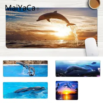 

MaiYaCa Sunset Dolphin Large Mouse pad PC Computer mat Comfort Mouse Mat Gaming Lockedge Mousepad Gaming Mouse Pad