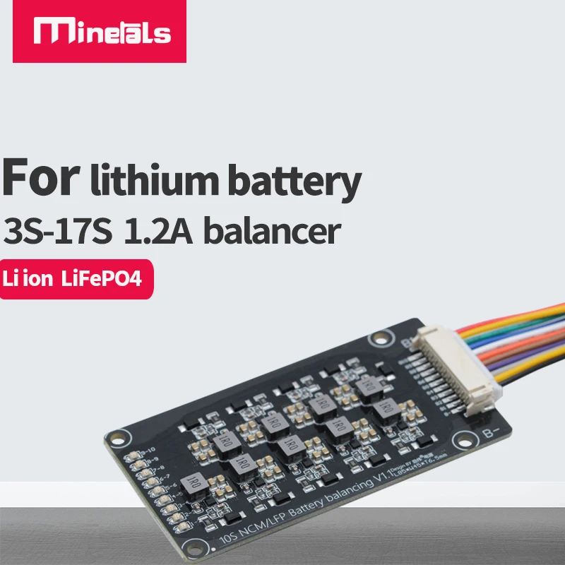 Battery Active Equalizer 3s 4s 6s 7s 9s 10s 12s 13s 14s 17s 1.2A 3.7v 3.6V 3.2v 18650 21700 Li-ion LiFePo4 Balancer | Электроника