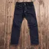 SD107-0001 Rock Can Roll Read Description! Heavy Weight Indigo Selvage Unwashed Pants Unsanforised Thick Raw Denim Jean 17oz ► Photo 2/6