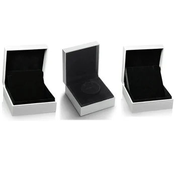 

9*9*4 cm Packaging Paper Box Bracelet Jewelry Display Ring Bracelet Earrings Gift Velvet Box Compatible with Fashion Jewelry
