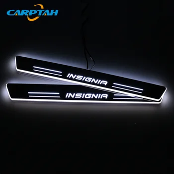 

CARPTAH Trim Pedal Car Exterior Parts LED Door Sill Scuff Plate Pathway Dynamic Streamer light For Opel Insignia 2015 - 2018