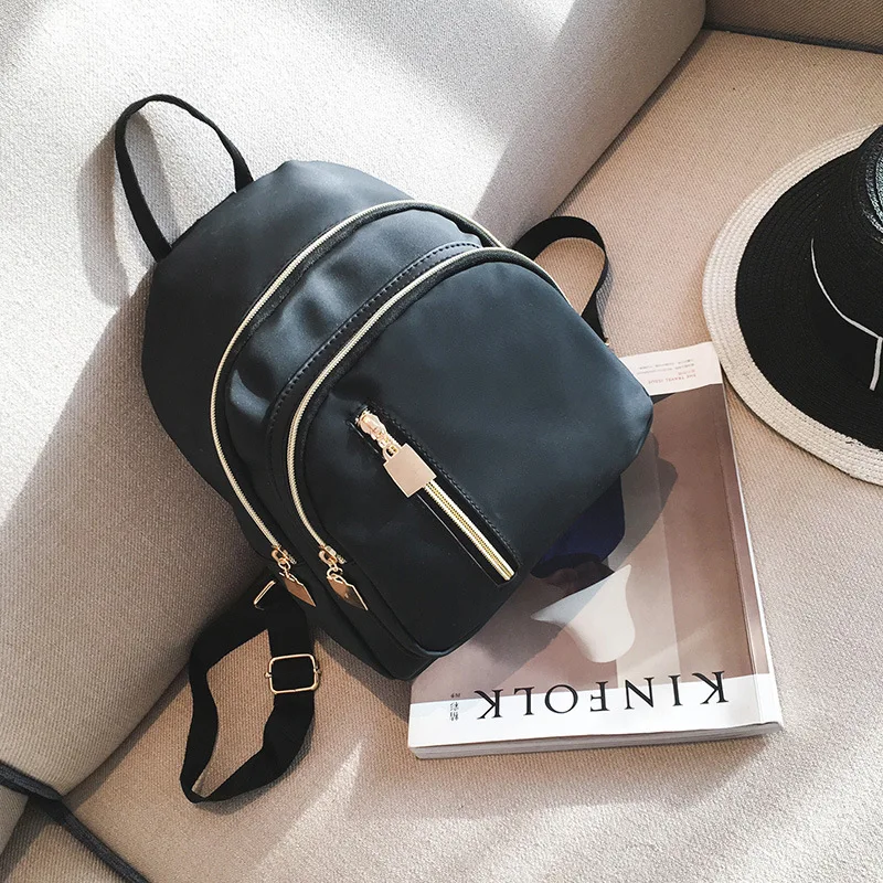 

Dillon Hot Celebrity Style Backpack Women's Waterproof Nylon Small Shoulder 2018 New Style Korean-style Versatile Cool Backpack
