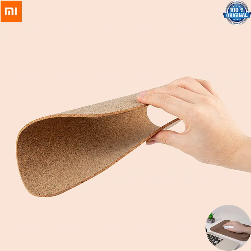 

Xiaomi Waterproof Mouse Pad Protection Stain Natural Softwood Wrist Mouse Pad Son of Oak Wear Resistant Portable Carbonized