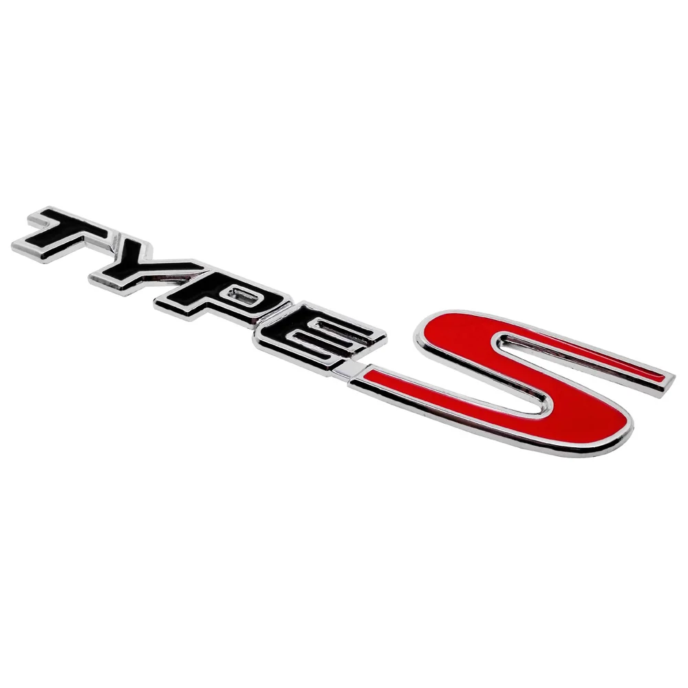 Для логотипа Type S типа для Jaguar X XKR XFR XJ SVR F XF XE автомобильный Стайлинг металлический