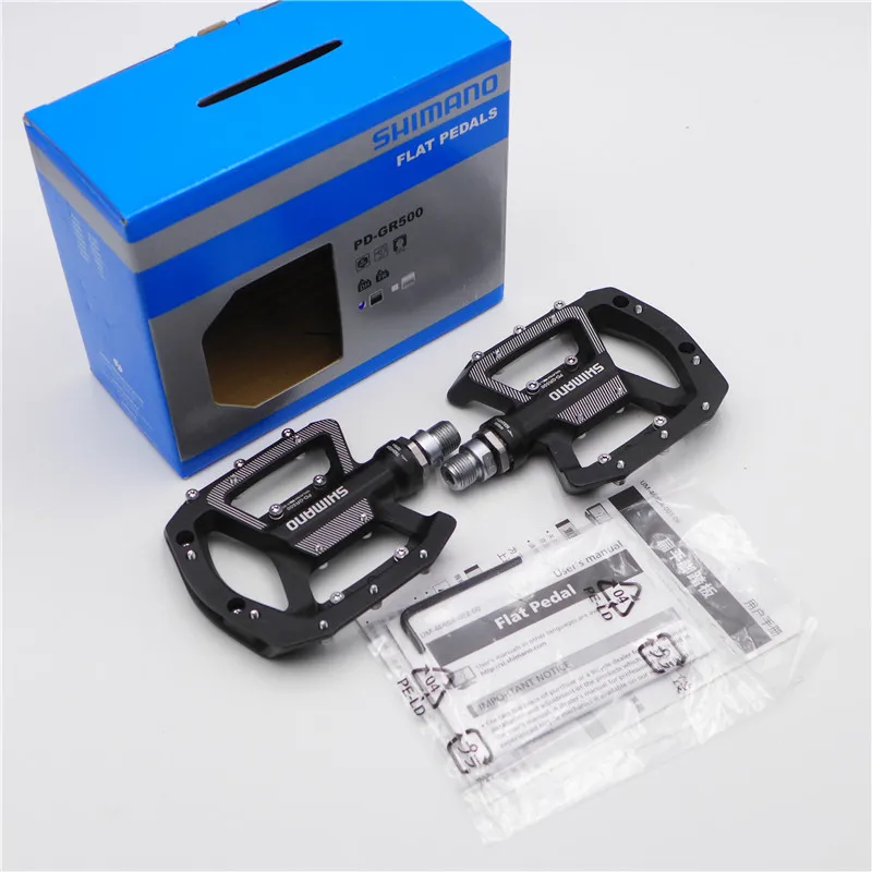 

Shimano Gr500 Flat Mtb Pedals New In Box For Mountain Bike