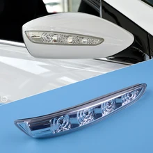 DWCX 876233S000 пластиковая Автомобильная правая боковая Поворотная сигнальная зеркальная лампа, пригодная для hyundai Sonata 8th i45 RH 2011 2012 2013