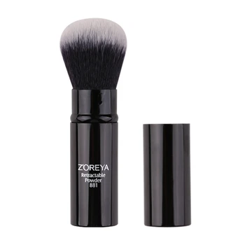 

Zoreya Brand Expansion Black Synthetic Hair Brush Professional Women Retractable Makeup Brush Tools Powder Brush