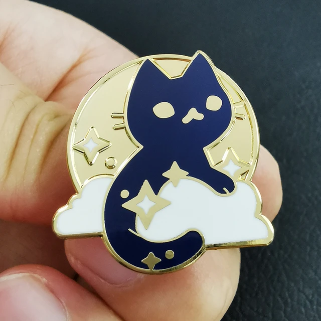 Badge Chat - Cadeau chat