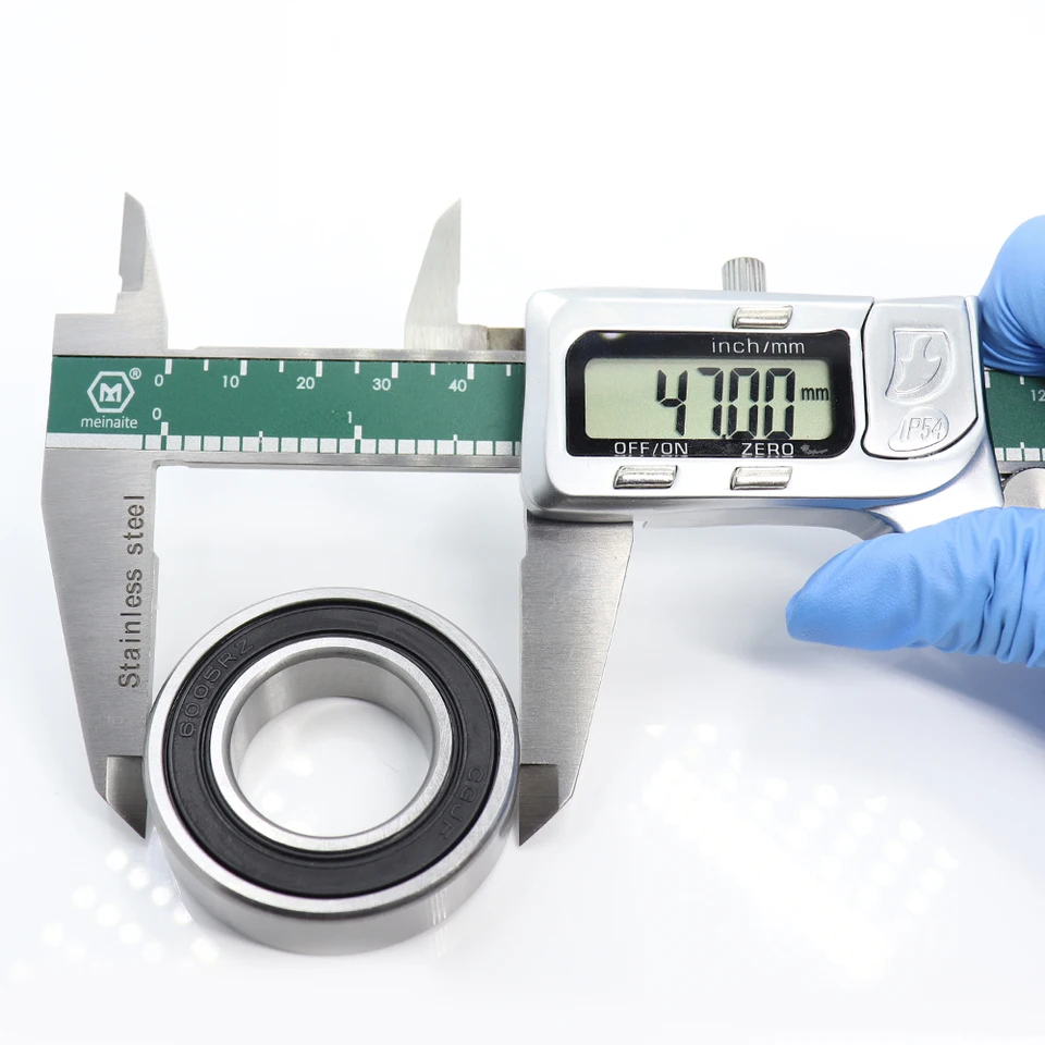 VXB Brand EX6005ZZ Ball Bearing With Extended Ring On One Side 25x47x12