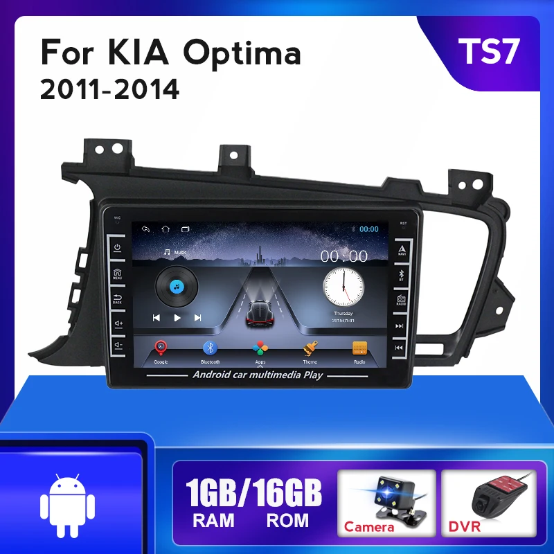 1280*720 Android 8 1 IPS Wifi Автомобильный мультимедийный плеер навигация GPS для KIA K5 Optima 3 TF