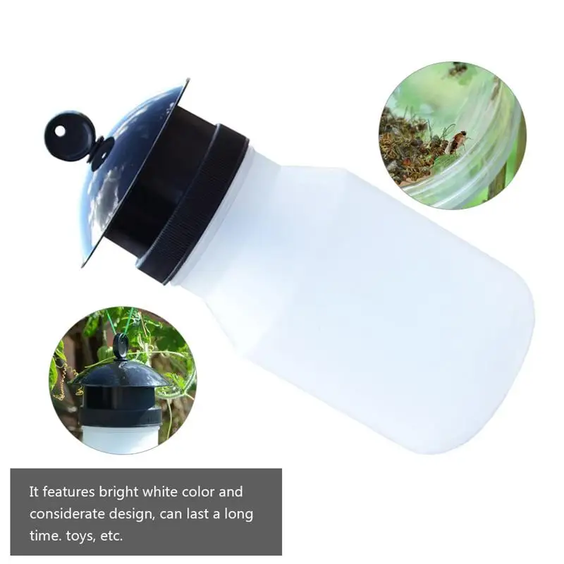 2Pcs White Sticky Trap Gnat Traps Fruit Fly Trap for Garden Outdoor