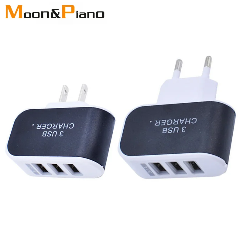 EU US Mobile Phone Adapter Charger Europe Electrical Socket 3 USB Fast Charging  Chargers Travel Power Adaptor For Cellphone|Bộ Chuyển Giắc Quốc Tế| -  AliExpress