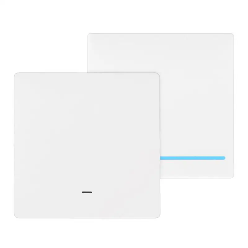 Белый Wi-Fi механический телефон приложение умный светильник контроллер Настенный умный переключатель работает с Amazon Alexa и Google Assistant