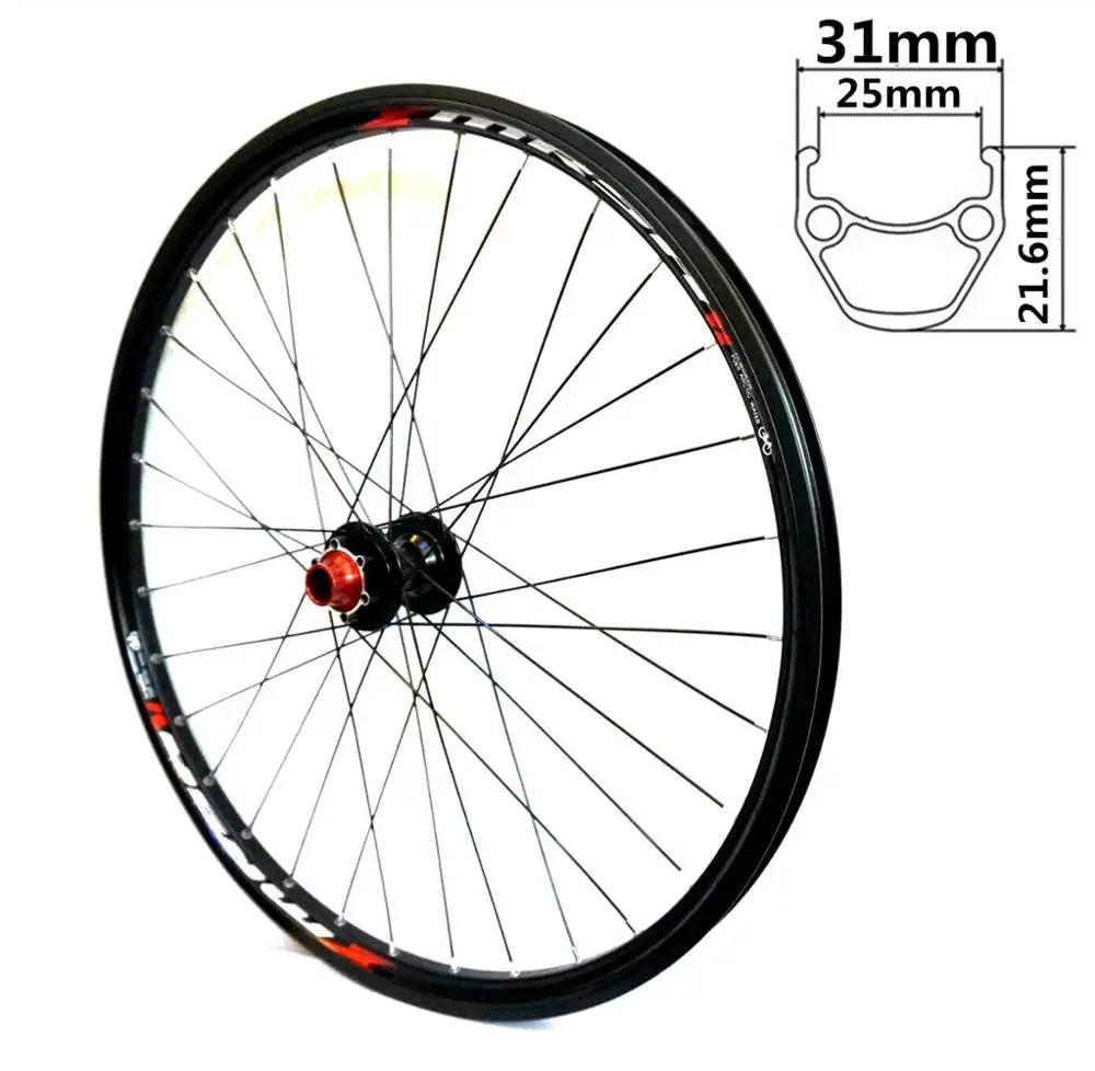 26 20mm front wheel