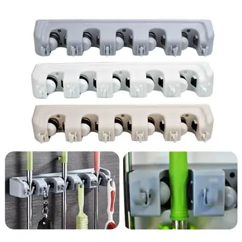 

Kitchen Organiser Wall Mounted Brush Broom /Mop /umbrella /Holder Rack Storager