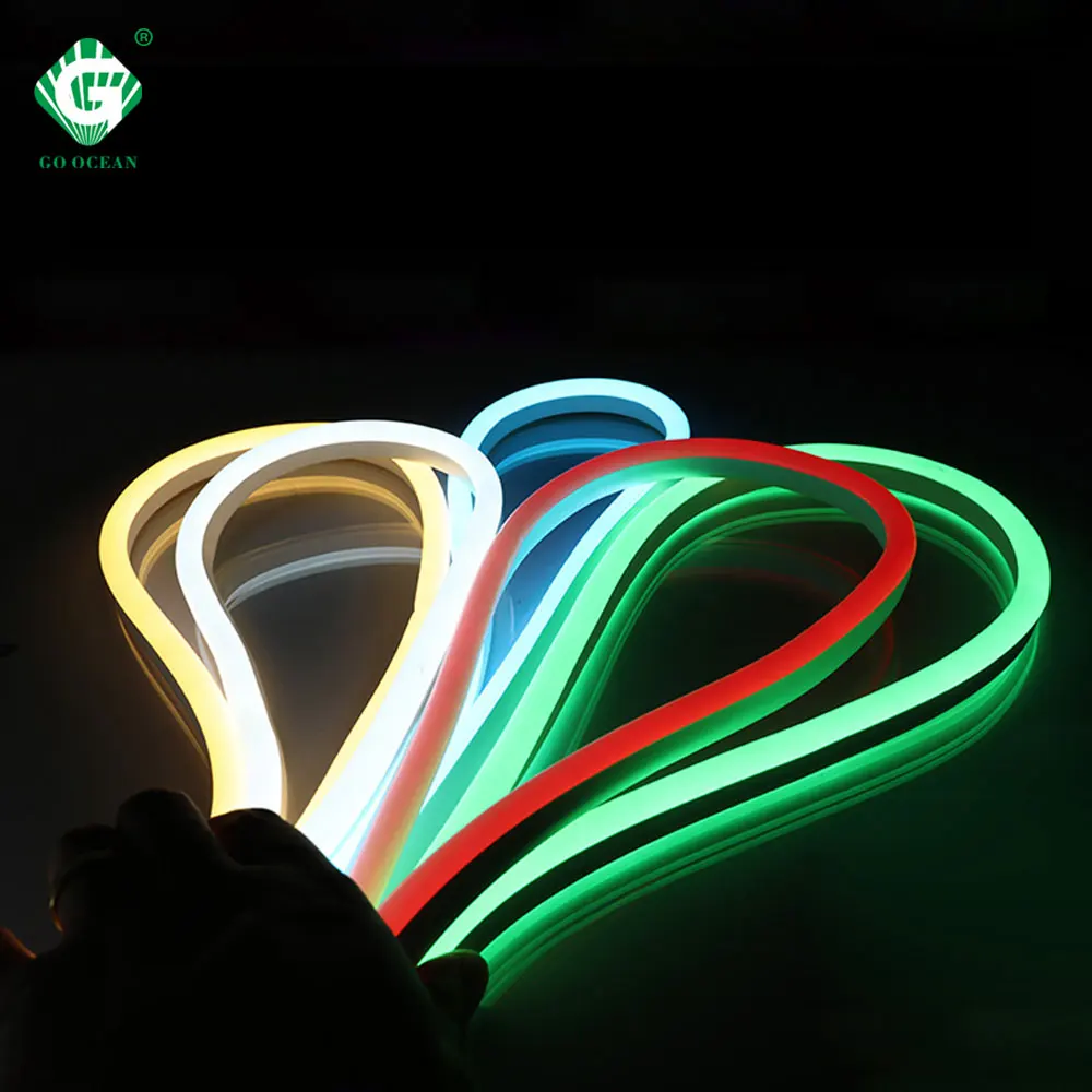 

12V Led Neon Light Colorful Rainbow Sign for Home Party Store Bar Wall Flexible LED Neon Strip Lamp Christmas Decoration IP67