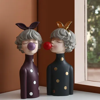 

Creative modern light luxury home living room furnishings cute cartoon decoration birthday gift YHJ031104