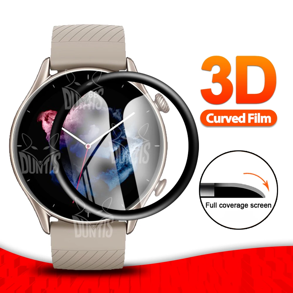 Protector suave borde pantalla 20D de reloj Xiaomi Amazfit GTS 2 - GTS 2e  MINI