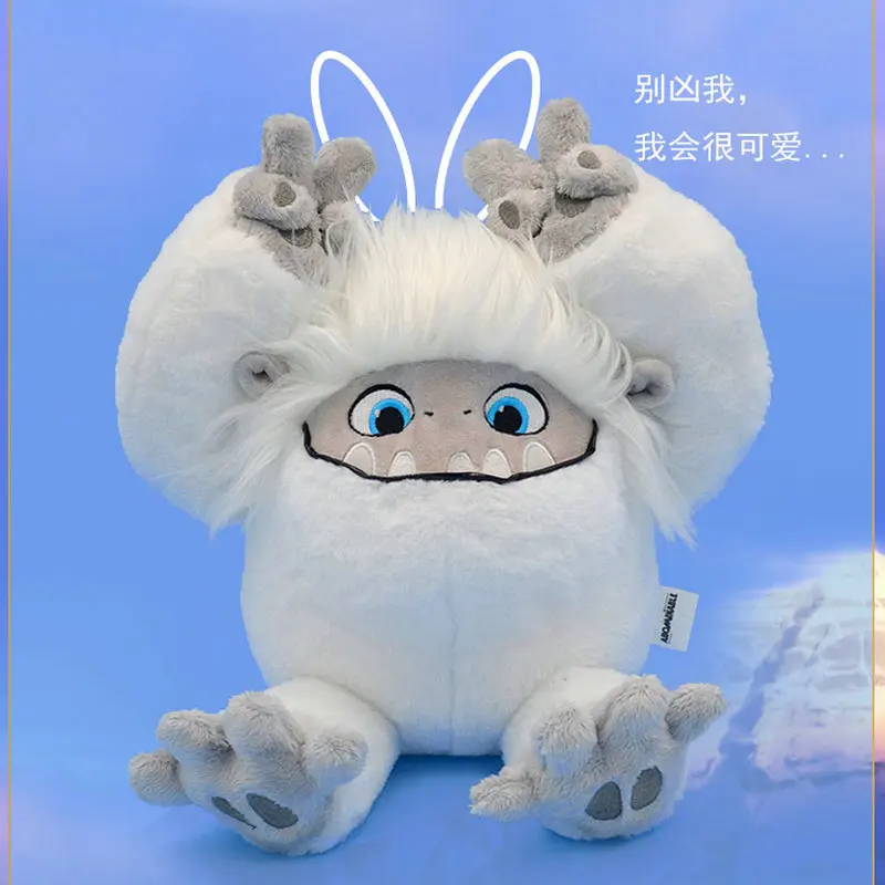 Yeti Plush Toy Fluffy White Hair Snowman Monster Stuffed Animals Toys Movie  Action Anime Fiutre Doll Toys For Children Birthday - Stuffed & Plush  Animals - AliExpress