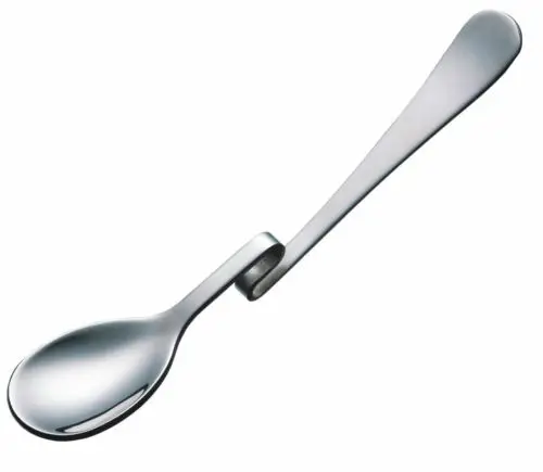 

Food Grade Stainless Steel Twisted Dinner Spoon Handing Bending Spoon