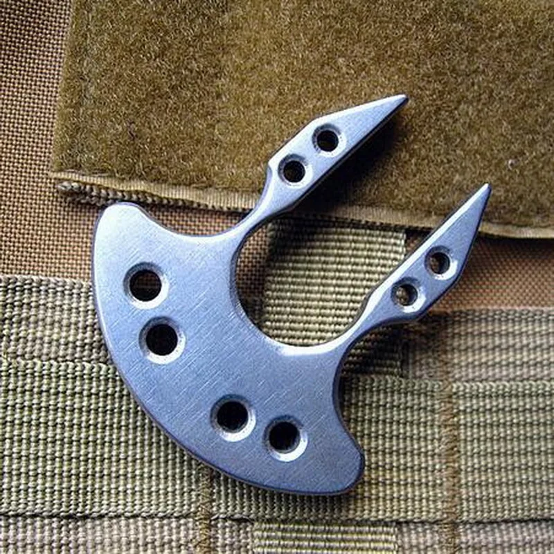 EDC Titanium Alloy Pocket Tools A Pendant Paracord DIY Decorations Money Clip